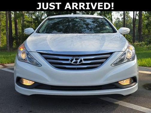 Pearl White 2014 Hyundai SONATA SE
