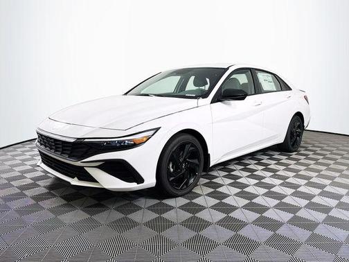 Serenity White 2026 Hyundai ELANTRA Sport