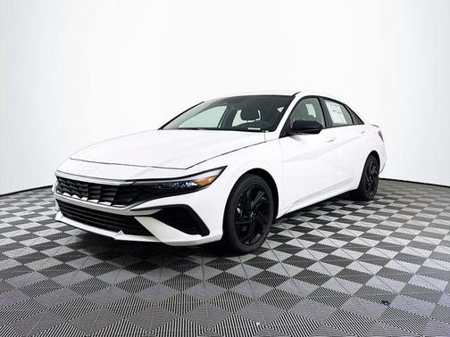 Serenity White 2026 Hyundai ELANTRA Sport