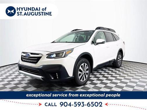Crystal White Pearl 2021 Subaru Outback Premium