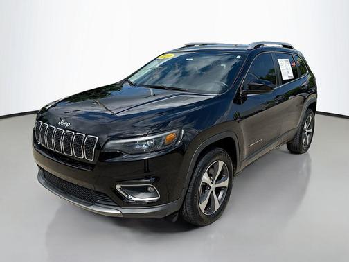 Diamond Black Crystal Pearlcoat 2020 Jeep Cherokee Limited