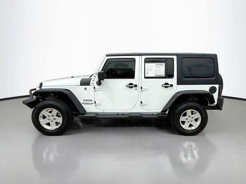 Bright White Clearcoat 2017 Jeep Wrangler Unlimited Sport