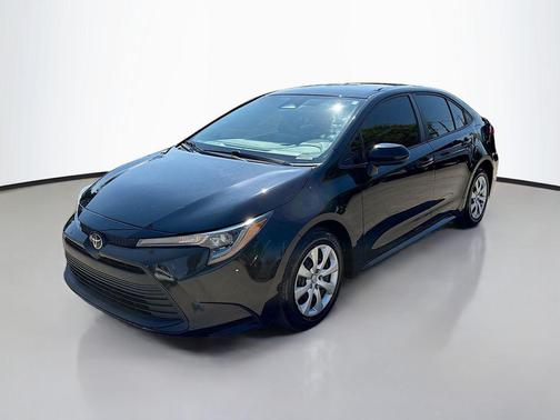 Midnight Black Metallic 2024 Toyota Corolla LE