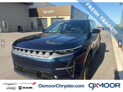 Fathom Blue Pearlcoat 2024 Jeep Wagoneer S Launch Edition