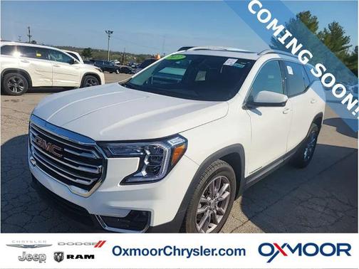 Summit White 2022 GMC Terrain SLT
