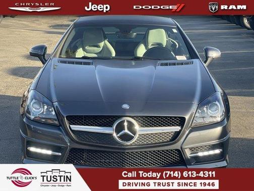 Gray 2012 Mercedes-Benz SLK-Class SLK 350