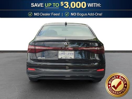 Deep Black Pearl Effect 2025 Volkswagen Jetta 1.5T SE