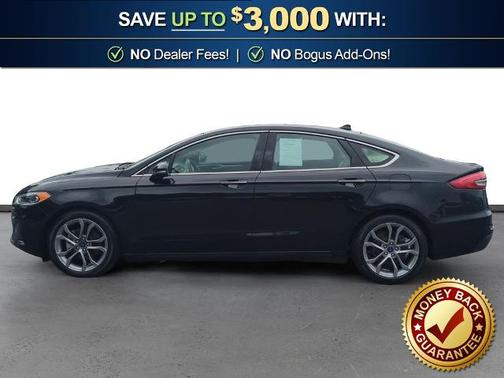 AGATE BLACK 2019 Ford Fusion SEL