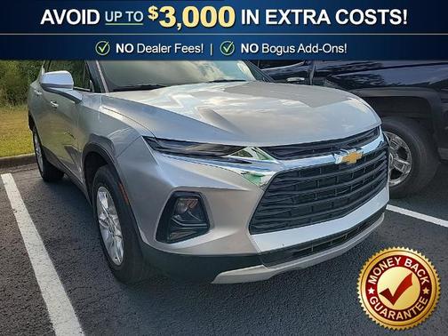 Silver Ice Metallic 2022 Chevrolet Blazer LT W/2LT