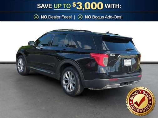 AGATE BLACK METALLIC 2020 Ford Explorer XLT