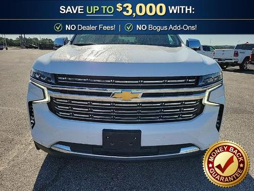 Summit White 2024 Chevrolet Suburban PREMIER