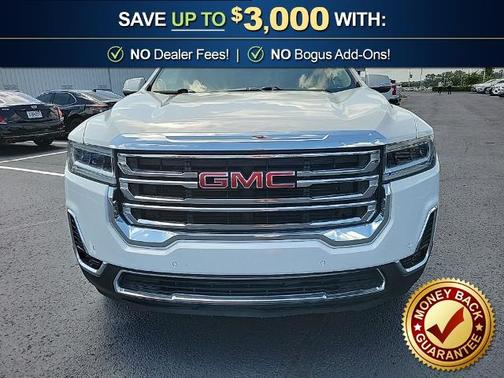 Summit White 2023 GMC Acadia SLT