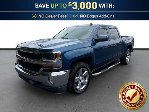 Deep Ocean Blue Metallic 2018 Chevrolet Silverado 1500 LT W/1LT