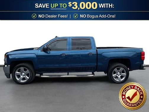 Deep Ocean Blue Metallic 2018 Chevrolet Silverado 1500 LT W/1LT