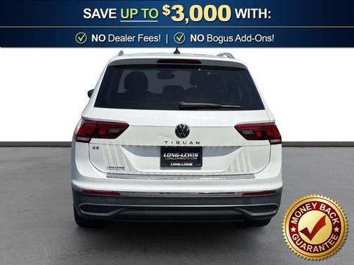 Opal White Pearl Effect 2023 Volkswagen Tiguan 2.0T SE