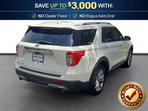 STAR WHITE MET TRI-COAT 2021 Ford Explorer LIMITED