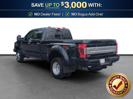 ANTIMATTER BLUE 2022 Ford F-350 PLATINUM