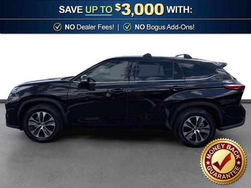 Black 2020 Toyota Highlander XLE