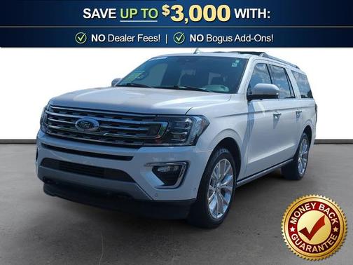 WHITE PLATINUM MET TRI-COAT 2019 Ford Expedition LIMITED