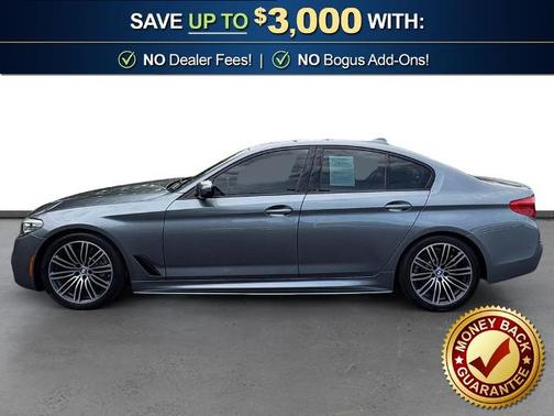 Bluestone Metallic 2019 BMW 530 530I