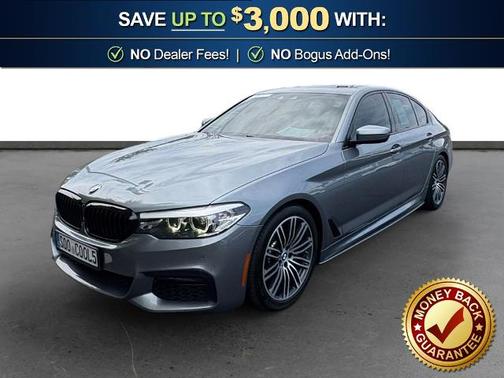 Bluestone Metallic 2019 BMW 530 530I