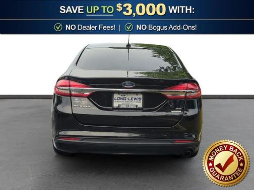 SHADOW BLACK 2017 Ford Fusion SE