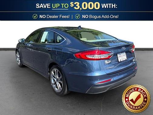 BLUE METALLIC 2019 Ford Fusion SEL