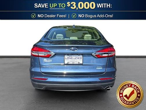 BLUE METALLIC 2019 Ford Fusion SEL