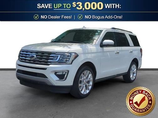WHITE PLATINUM MET TRI-COAT 2019 Ford Expedition LIMITED