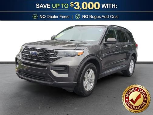 MAGNETIC METALLIC 2020 Ford Explorer XLT