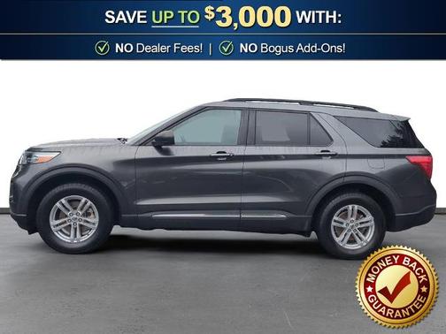 MAGNETIC METALLIC 2020 Ford Explorer XLT