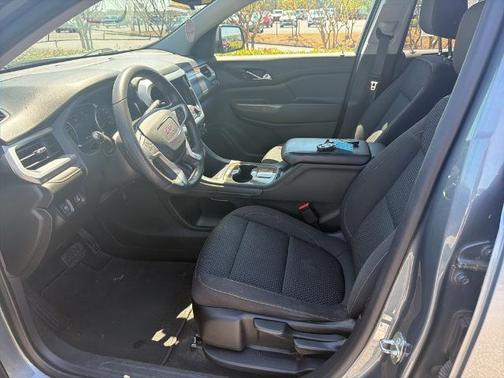 Satin Steel Metallic 2021 GMC Acadia SLE