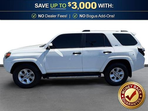 White 2021 Toyota 4Runner SR5
