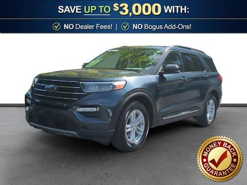 STONE BLUE METALLIC 2023 Ford Explorer XLT