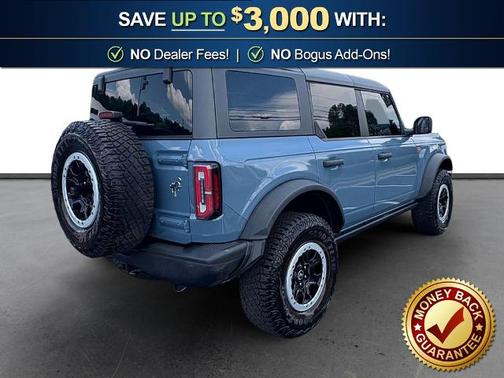 AZURE GRAY MET TRI-COAT 2024 Ford Bronco BADLANDS