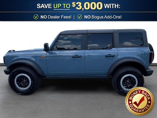 AZURE GRAY MET TRI-COAT 2024 Ford Bronco BADLANDS