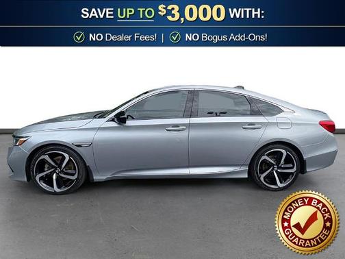 Lunar Silver Metallic 2021 Honda Accord SPORT 1.5T