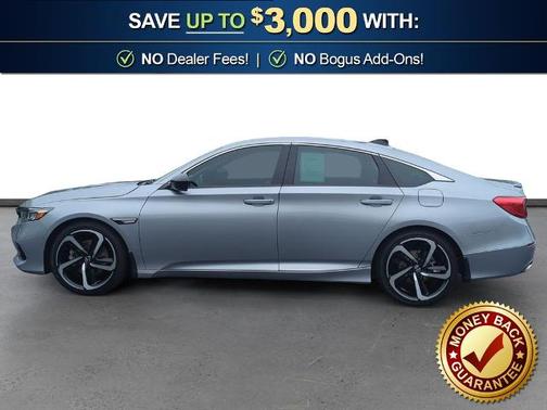 Lunar Silver Metallic 2021 Honda Accord SPORT 1.5T