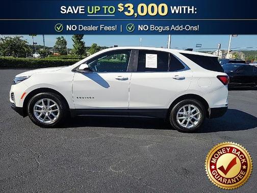 Summit White 2022 Chevrolet Equinox LT W/1LT