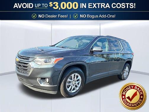 Graphite Metallic 2019 Chevrolet Traverse LT W/1LT