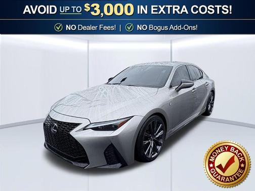 Silver 2023 Lexus IS 350 F SPORT