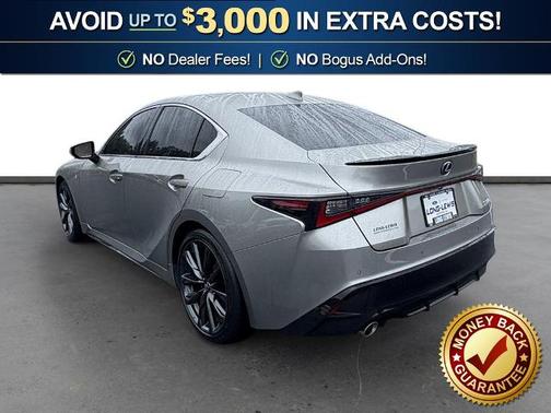 Silver 2023 Lexus IS 350 F SPORT
