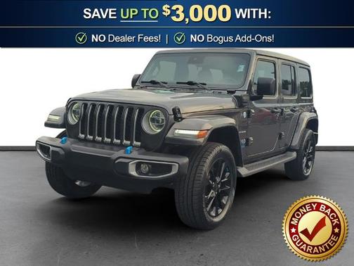 Granite Crystal Clearcoat Metallic 2022 Jeep Wrangler Unlimited SAHARA