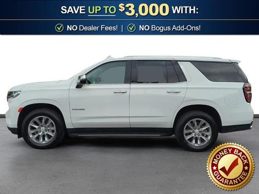Summit White 2023 Chevrolet Tahoe PREMIER