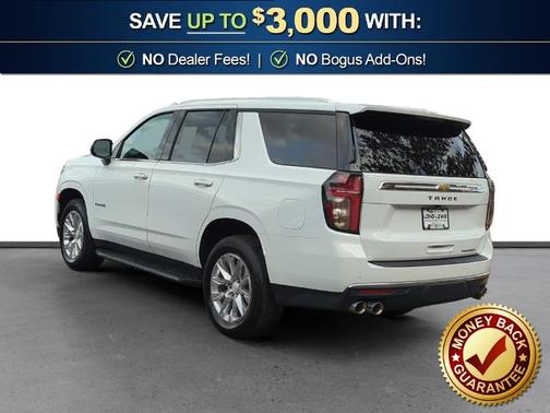 Summit White 2023 Chevrolet Tahoe PREMIER