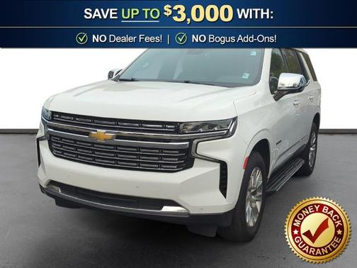 Summit White 2023 Chevrolet Tahoe PREMIER