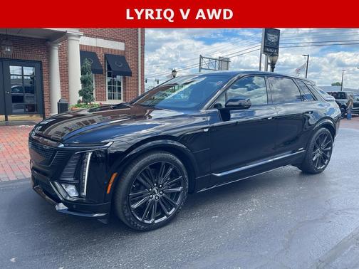 Stellar Black Metallic 2026 Cadillac LYRIQ V Premium