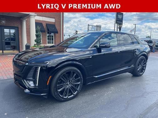Stellar Black Metallic 2026 Cadillac LYRIQ V Premium