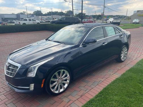 Dark Adriatic Blue Metallic 2016 Cadillac ATS 2.0L Turbo Premium