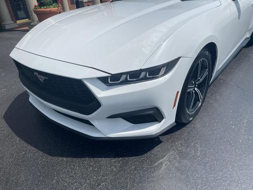 Oxford White 2025 Ford Mustang EcoBoost Premium